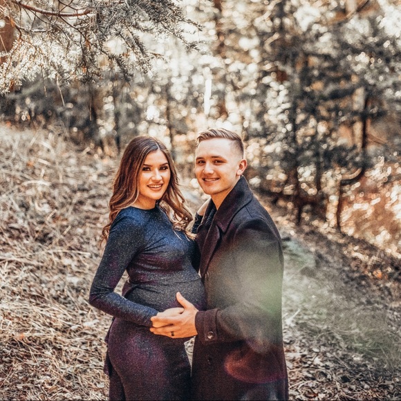 Midnight Blue Windsor Dress (not maternity) - Picture 2 of 5